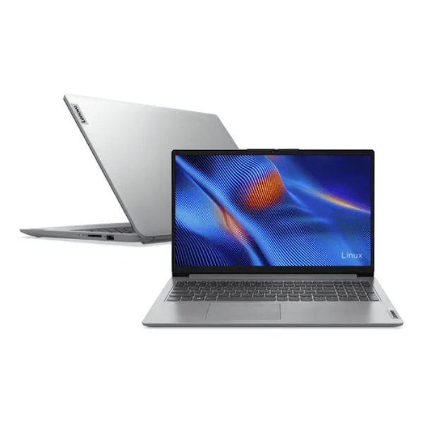 Notebook Lenovo Ideapad 1 Intel Core I3 - 1215u, 4gb Ram, 128gb Ssd, Linux, Tela 15,6", Intel Uhd Graphics - 82VYS01100