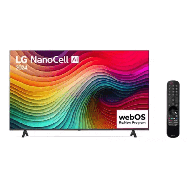 Smart Tv 4k 50 LG Nanocell 50nano80t Processador 5 Ger7 Ai