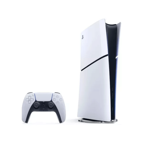 Sony Console PlayStation 5 Digital Slim Branco 1TB Returnal e Ratchet e Clank Controle Sem Fio Dualsense Branco