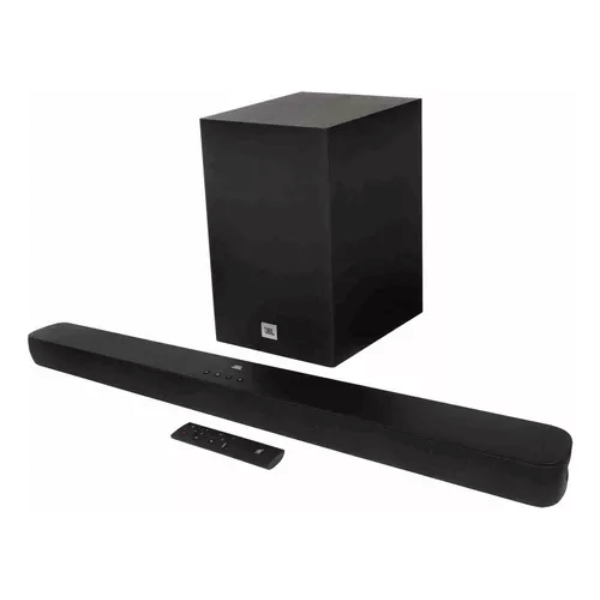 Caixa De Som Tv Sound Bar Jbl Bluetooth Som Cinema Sb180 Cor Preto Frequência 50/60Hz 110V/220V